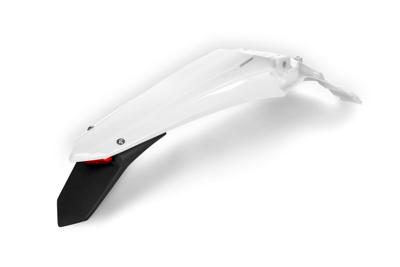 UFO PLAST Rear mudguard ufo kawasaki led white