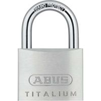 Hangslot - ABUS - 64TI/50 Titalium - Aluminium behuizing - Paracentrische sleutel - Gemiddeld diefstalrisico
