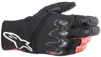 ALPINESTARS Hyde XT Drystar XF Gloves, Tussenseizoen motorhandschoenen, Zwart-Helder Rood