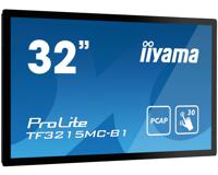Iiyama Prolite TF3215MC-B1 Touchscreen monitor Energielabel F (A - G) 80 cm (31.5 inch) 1920 x 1080 Pixel 16:9 8 ms HDMI, VGA AMVA3-LED