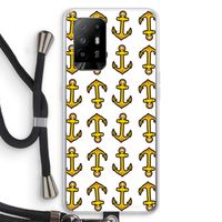 Musketon Anchor: Oppo A95 5G Transparant Hoesje met koord