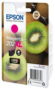 Epson inktcartridge 202XL, 650 pagina's, OEM C13T02H34010, magenta