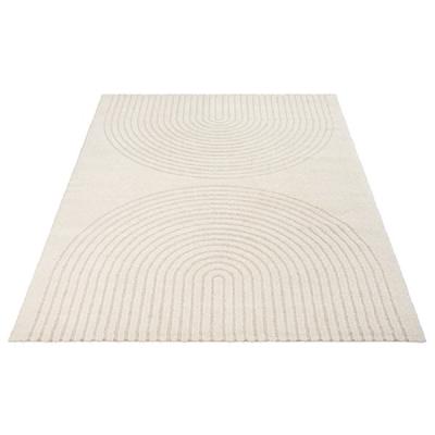 Laagpolig Vloerkleed - Woonkamer - Slaapkamer - Boho Geometrisch - Crème - -200 x 280 cm