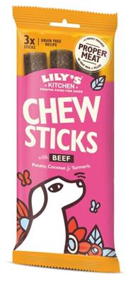 Lily&apos;s Kitchen chew sticks with beef