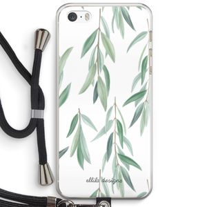 Branch up your life: iPhone 5 / 5S / SE Transparant Hoesje met koord