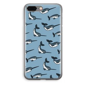 Narwhal: iPhone 8 Plus Transparant Hoesje