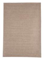LABEL51 Vloerkleed 'Wolly' Wol, 160 x 230cm, kleur Taupe