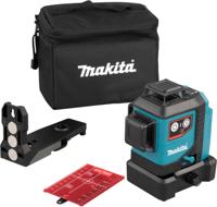 Makita sk700dz | 12 v max | kruislijn laser rood | 3x 360° | body | zonder accu's en lader - sk700dz