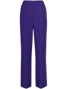 P.A.R.O.S.H. pantalon évasé à taille haute - Violet