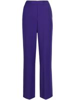 P.A.R.O.S.H. pantalon évasé à taille haute - Violet - thumbnail