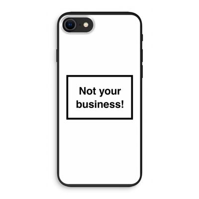 Not your business: iPhone SE 2020 Biologisch afbreekbaar hoesje