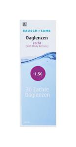 Bausch & Lomb Daglenzen -1.50 (30 st)