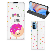 OPPO Reno4 Pro 5G Flip Style Cover Donut Roze - thumbnail