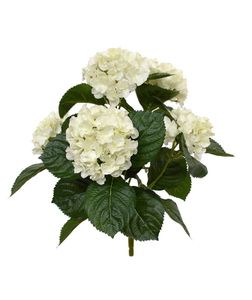 Hortensia kunstplant 40cm - creme