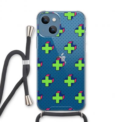 8-bit N°10: iPhone 13 Transparant Hoesje met koord