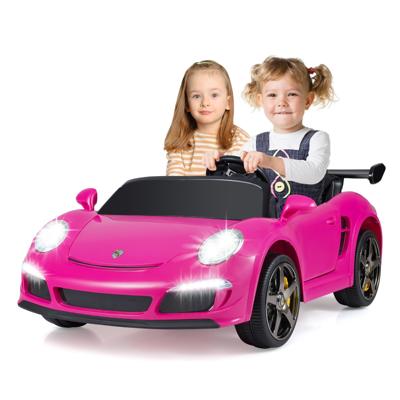 RUF 2-zits Elektrische Auto Voor Kinderen 12V Met Afstandsbediening Claxon En LED-koplampen