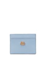 ETRO Pegaso logo-plaque card holder - Bleu