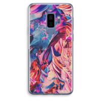 Pink Orchard: Samsung Galaxy S9 Plus Transparant Hoesje