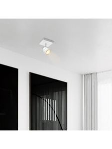 Light depot - LED opbouwspot Gina - 11,5 cm - wit - Outlet