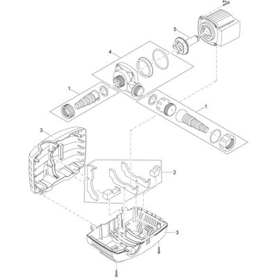 Oase AquaMax Eco Classic 14500 Vervangrotor - Eenvoudige Installatie, Duurzaam & Efficiënt