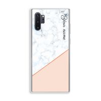 Marmer in stijl: Samsung Galaxy Note 10 Plus Transparant Hoesje