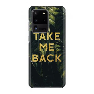 Take me back: Volledig geprint Samsung Galaxy S20 Ultra Hoesje