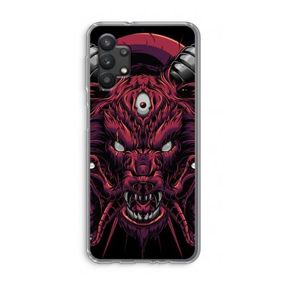 Hell Hound and Serpents: Samsung Galaxy A32 5G Transparant Hoesje