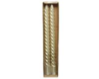 Dinerkaars Swirl creme glitter 2st