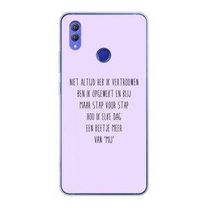 Zelfvertrouwen: Honor Note 10 Transparant Hoesje