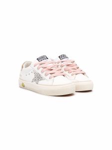 Golden Goose Kids baskets Superstar - Blanc