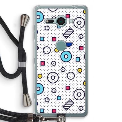 8-bit N°9: Sony Xperia XZ2 Compact Transparant Hoesje met koord