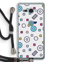 8-bit N°9: Sony Xperia XZ2 Compact Transparant Hoesje met koord