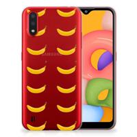 Samsung Galaxy A01 | Siliconen Case | Banana