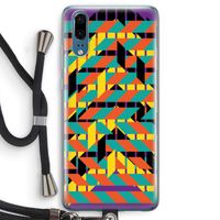 Skew Bee 2: Huawei P20 Transparant Hoesje met koord