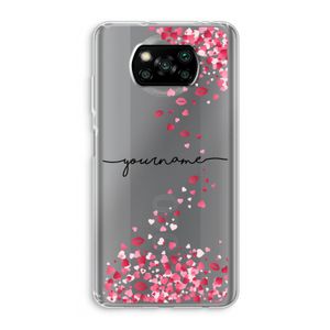 Hartjes en kusjes: Xiaomi Poco X3 Pro Transparant Hoesje