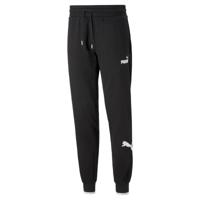 PUMA Power Fleece Joggingbroek Zwart Wit - thumbnail