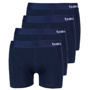 Apollo Bamboe boxershorts 4-pack blauw