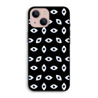 Eyes pattern: iPhone 13 Biologisch afbreekbaar hoesje
