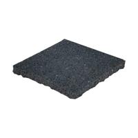 Tegeldrager zwart 10x10x1 cm los Gardenlux - Gardenlux