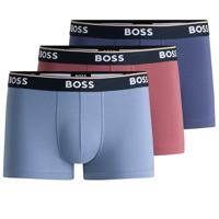 Boss Power boxershort - trunk 3-pack blauw-rood