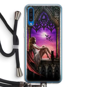 Kinderen van de nacht: Samsung Galaxy A50 Transparant Hoesje met koord