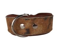 Leren hondenhalsband vintage