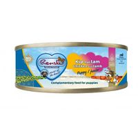Renske Puppy Junior vers bereid kip met lam natvoer hond (blik) 2 trays (48 x 95 g)