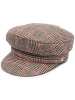 Manokhi casquette gavroche en tweed - Tons neutres