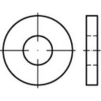 Onderlegring 17 mm 40 mm RVS A4 50 stuk(s) TOOLCRAFT 1067793