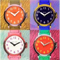NeXtime klok 8158 time zones, 43x43.4 cm, wall, multi-color NeXtime klok 8158 time zones, 43x43.4 cm, wall, multi-color