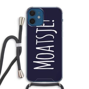 Moatsje!: iPhone 12 Transparant Hoesje met koord