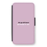gij moogt er zijn: iPhone 12 mini Flip Hoesje