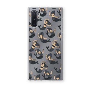 Zeemeermin: Samsung Galaxy Note 10 Transparant Hoesje