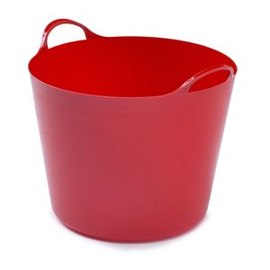 Flexibele emmer - 26 liter - Kunststof - Rood - 38 x 41 x 35 cm